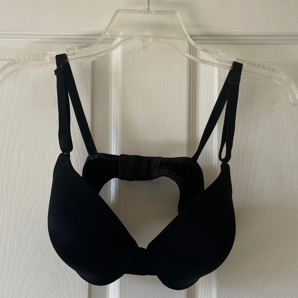 Warners Black Underwire Full Coverage